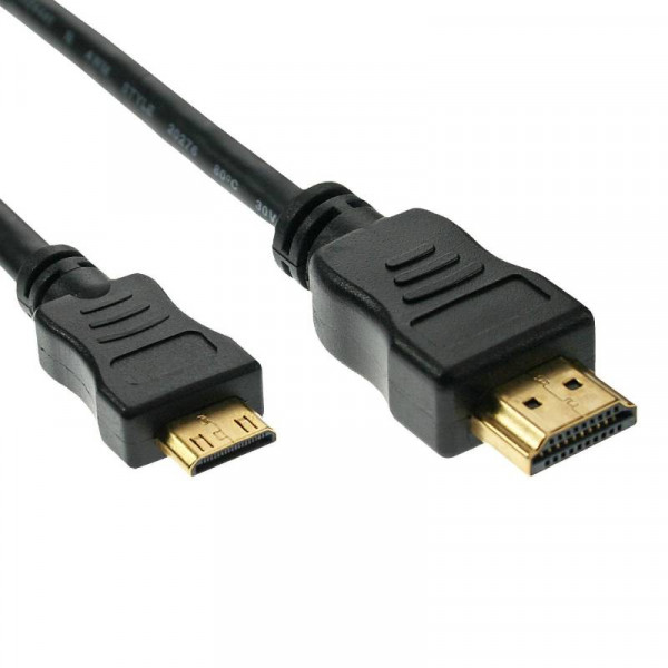 HDMI - mini HDMI Kabel Verguld 10m