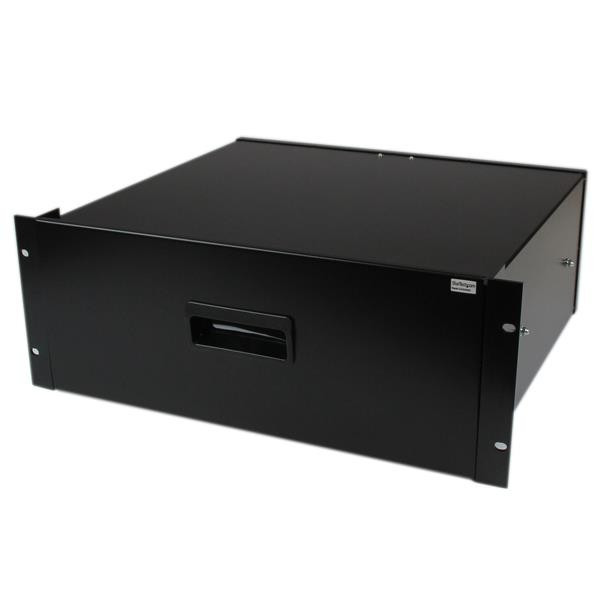 StarTech 4U Opberglade voor 19 inch Serverracks Serverkasten Zwart Staal