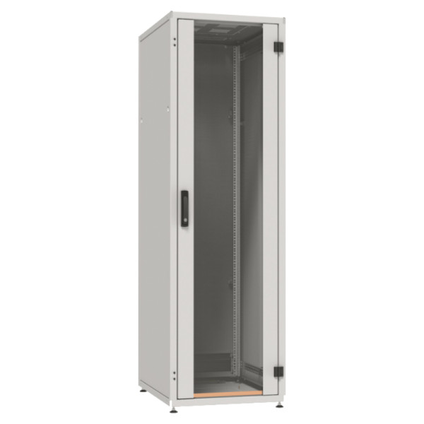 Patchkast 19" - 42U - 600 x 600 mm - PRO - Voorgemonteerd - Grijs Patchkast 19" - 42U - 600 x 600 mm - PRO - Voorgemonteerd - Grijs