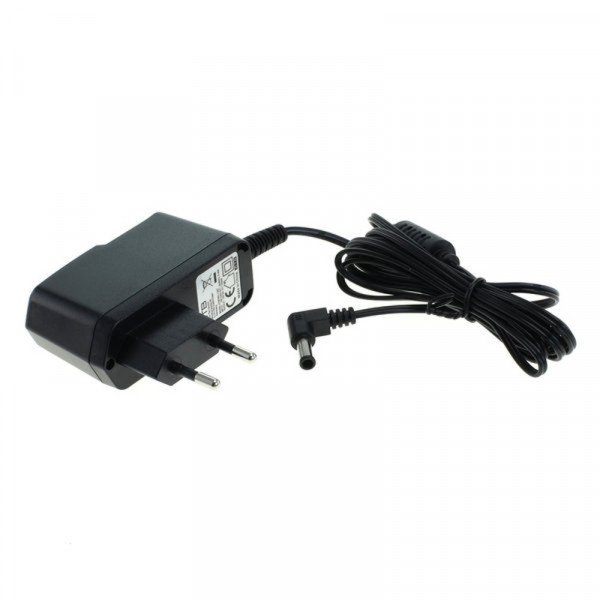 Voedingsadapter voor Makita Bouwradio - 5,5 x 3,3mm (met pin) - 12V - 1A - 12W - 1,2 meter - Zwart
