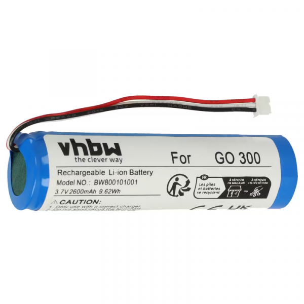 Accu voor TomTom Go diverse en Garmin StreetPilot i3 en i5 - 3,7V - 2600 mAh - Blauw