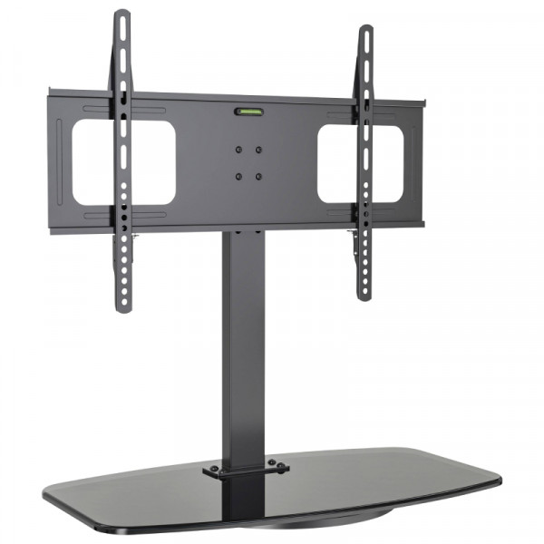 Tafelstandaard voor 32-65 inch schermen tot 50kg Zwart 360 graden Draaibaar