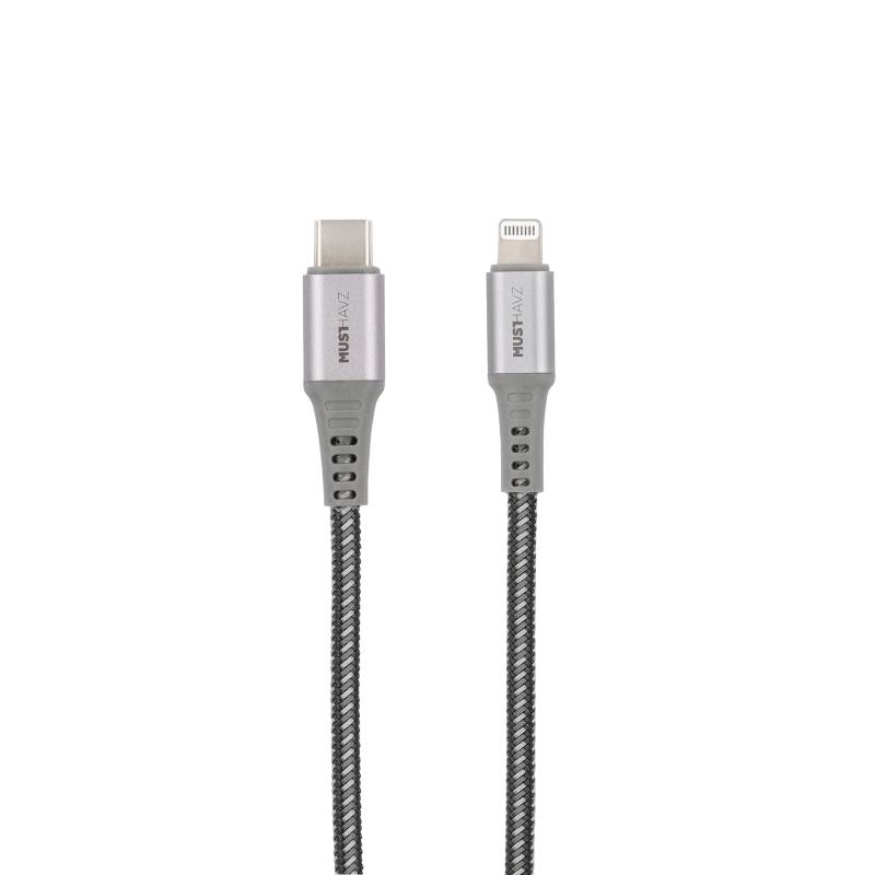 USB-C to Lightning Nylon Kabel