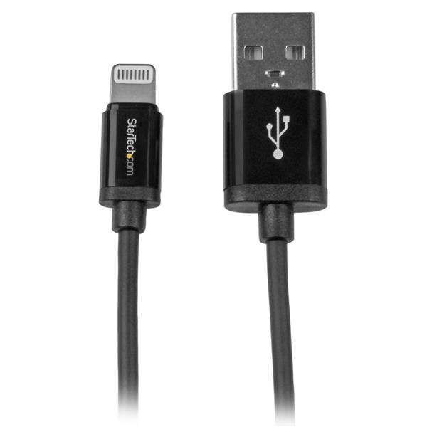 StarTech USB-A naar Lightning Kabel voor Apple - 1 meter - Zwart