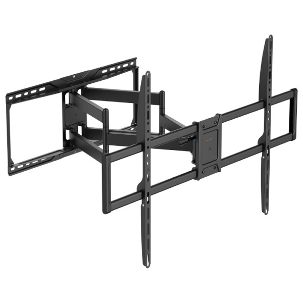 TV muurbeugel voor 50-105 inch - Full motion - Verstelknop voor kantelen - Tot 75kg - Zwart