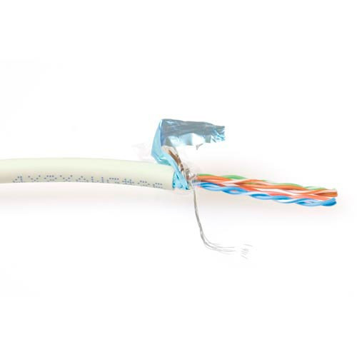 ACT FTP Cat5e kabel Ivoor 305m soepel