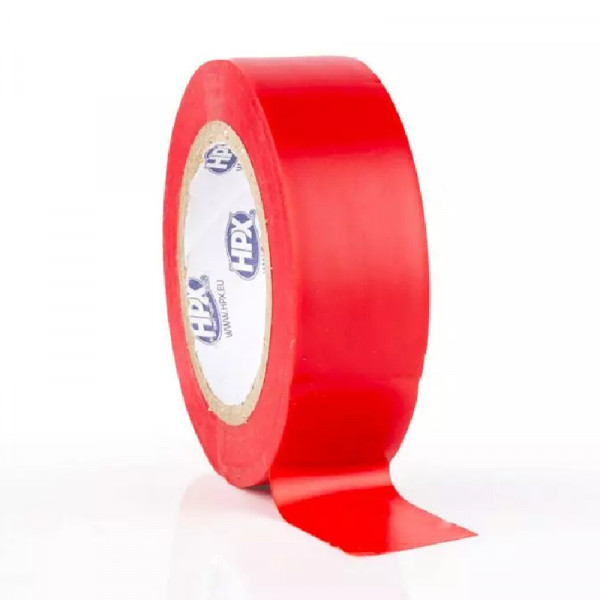 WKK Isolatie Tape - 15mm breed - 10 meter - Rood