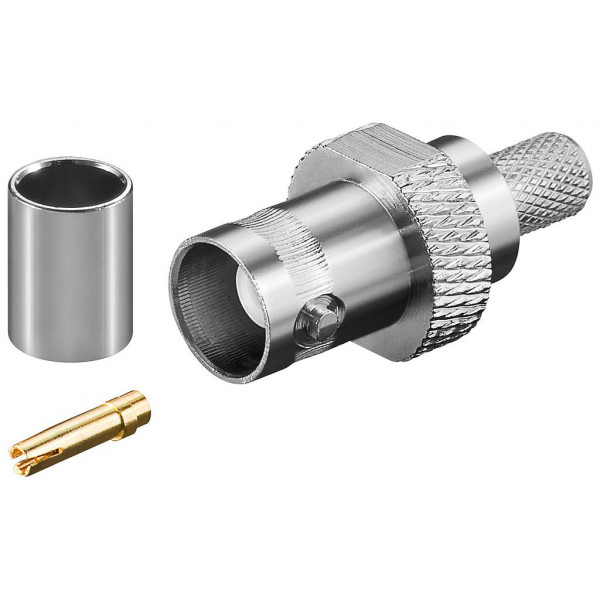 BNC Female krimp connector