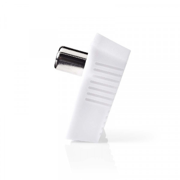 Coaxconnector Male PVC Wit