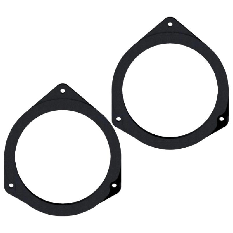 MDF 130mm Luidsprekerhouders - Opel Astra G, Omega B, Vectra B en Zafira A - Achterdeuren