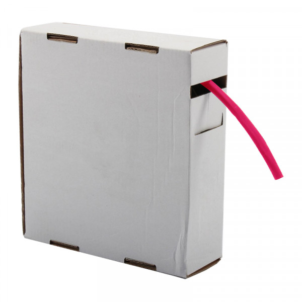 Krimpkous - 2:1 - 1,6 naar 0,8mm - 15 meter - Rood
