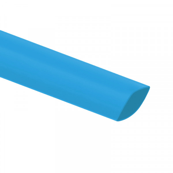 Krimpkous - 2:1 - 9,5 naar 4,75mm - 1 meter - Blauw