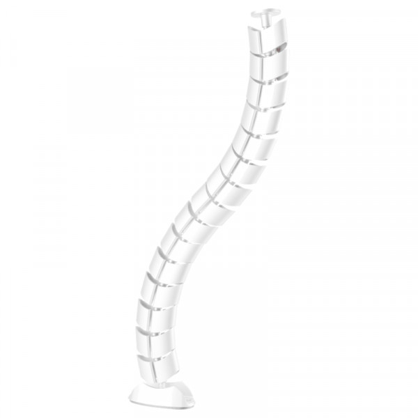 Flexibele Kabelslang - Schroefmontage onder bureau - Tot 0,7 meter - Zilver