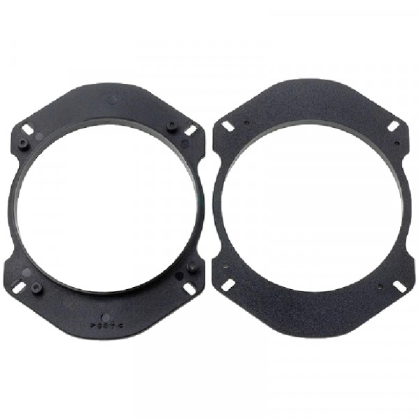 ABS 130mm Luidsprekerhouders - Fiat Multipla (1998-2010) en Peugeot 306 - Achterdeuren