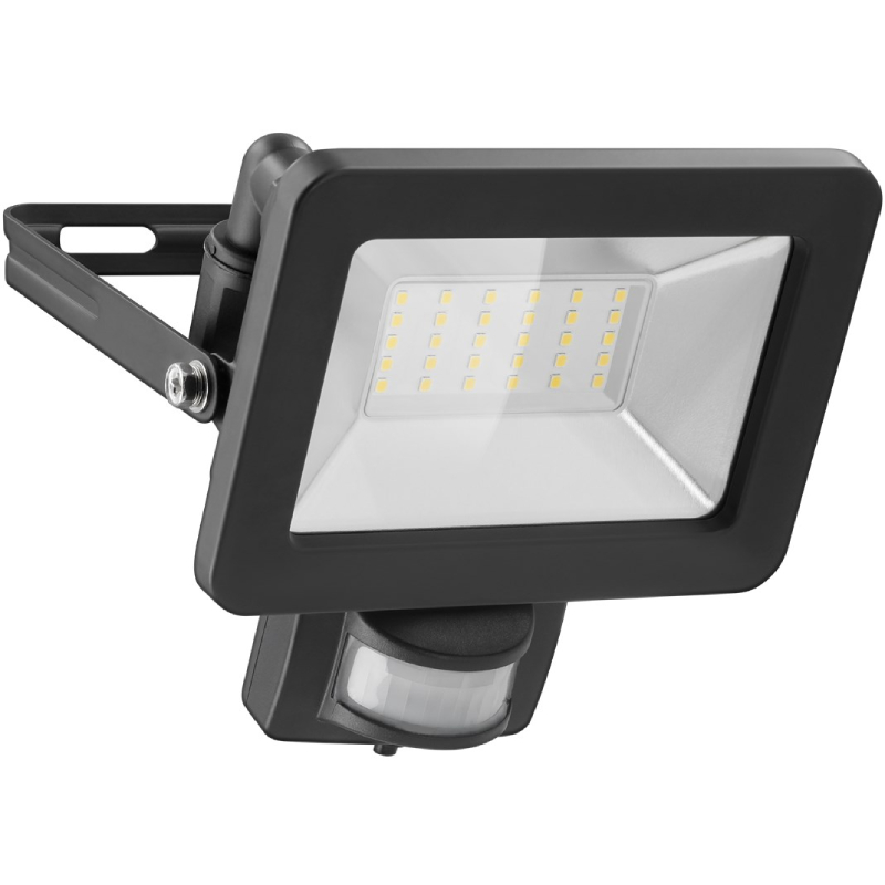 LED buiten - Met Bewegingssensor - 30W - IP44 - Zwart