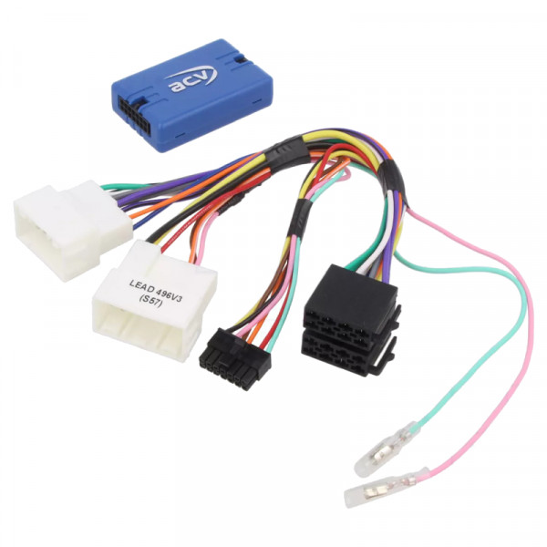 Kia na 2011 naar ISO kabel - Met stuurwielinterface - 0,15 meter