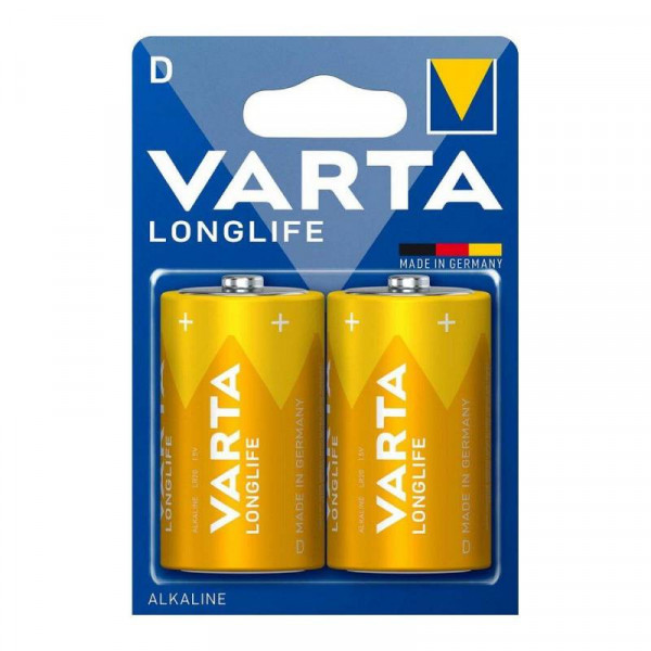 VARTA 2x D Batterij - Alkaline Longlife - Energy - 1,5V