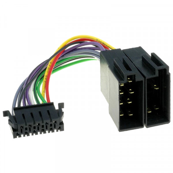 ISO kabel voor JVC autoradio - KD GT 5 R, GT 7 en KS RT 75 R - 11-pins - 0,15 meter