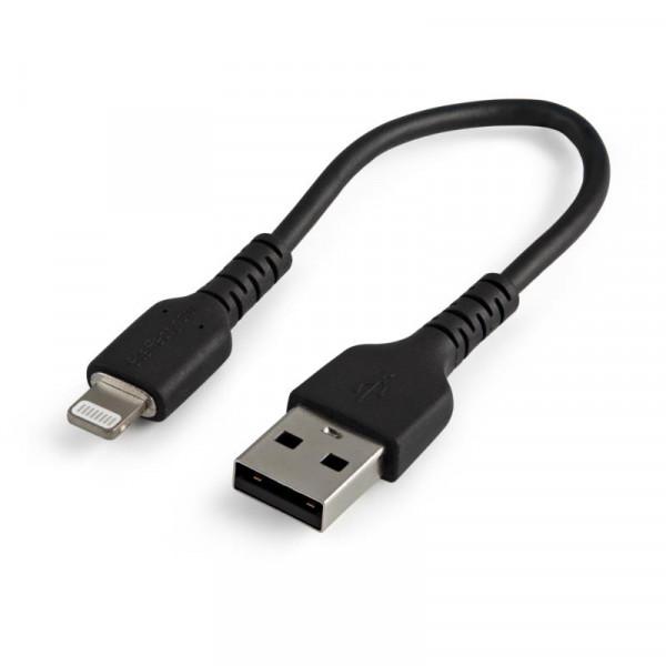 StarTech 0,15 meter USB-C naar Lightning Kabel - Apple MFi Zwart