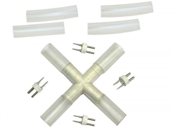 X-connector voor Halotron & LEDtron lichtslang serie 13mm