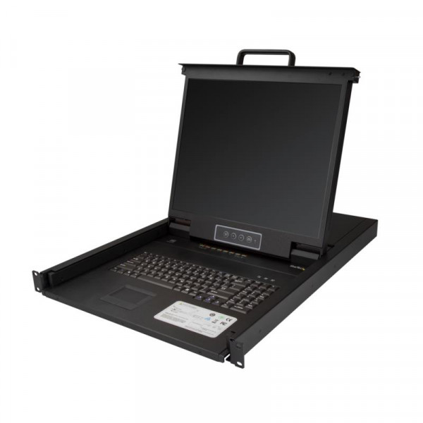 StarTech 1U 8 poorts VGA rackmonteerbare KVM console - 19 inch