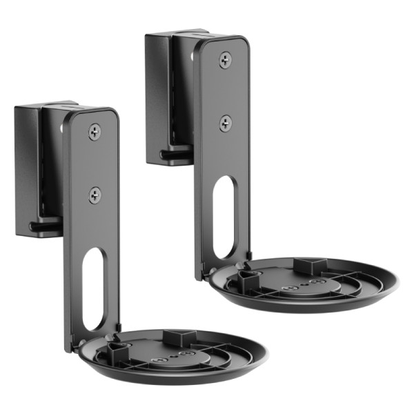 Muurbeugel set voor Sonos Era 100 - 2 stuks - Draai- en kantelbaar - Zwart