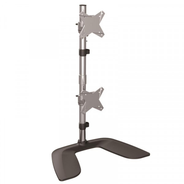 StarTech Dual monitor arm - verticaal - aluminium - tot 27 inch
