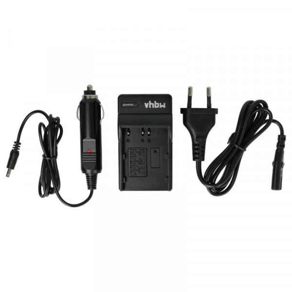 Accu oplader voor Nikon EN-EL3, EL3A en EL3E (MH-18A) - Met 12V plug - Zwart