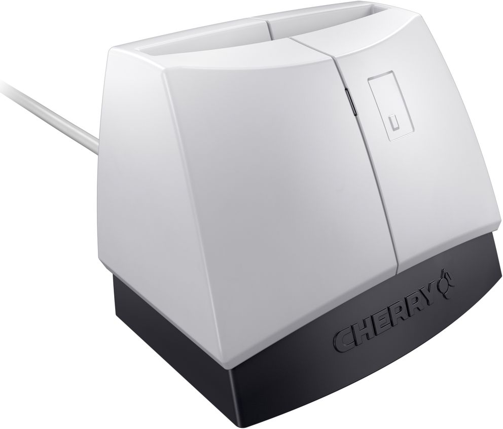 CHERRY SmartTerminal ST-1144 smart card reader Zwart, Grijs USB 2.0