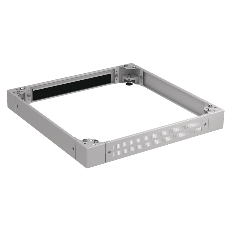 EFB Elektronik PRO-SOK66PB.GR. Soort: Rekplint, Kleur van het product: Grijs, Materiaal behuizing: Staal. Maat: 48,3 cm (19"), Breedte: 600 mm, Diepte: 600 mm. Aantal per verpakkin