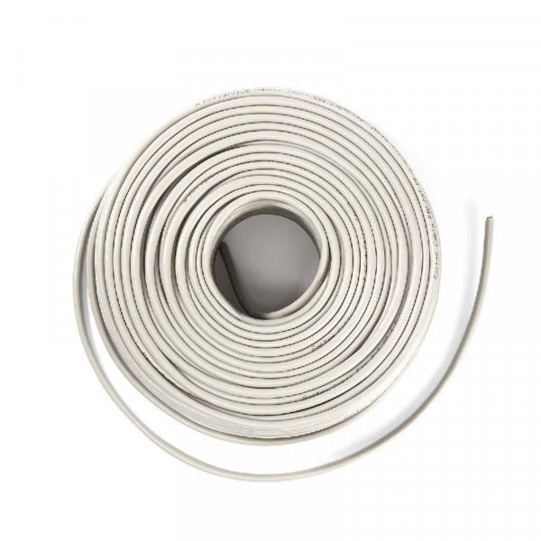 UTP CAT6 Gigabit Netwerkkabel - CU - 24AWG - Soepel - 100 meter - Grijs