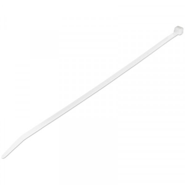 StarTech 250 mm Witte Kabelbinders - Nylon - 100 stuks