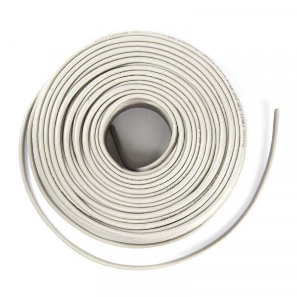 FTP CAT6 Gigabit Netwerkkabel - CU - 26AWG - Soepel - 50 meter - Grijs