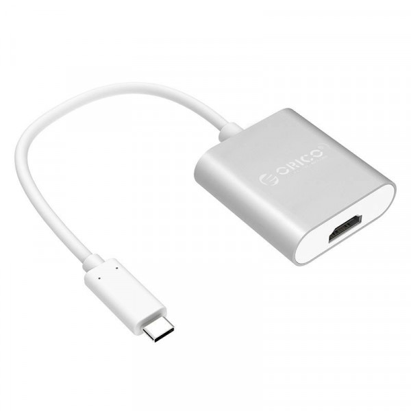 Orico USB-C naar HDMI Adapter - 4K 60Hz - 0,15 meter - Zilver