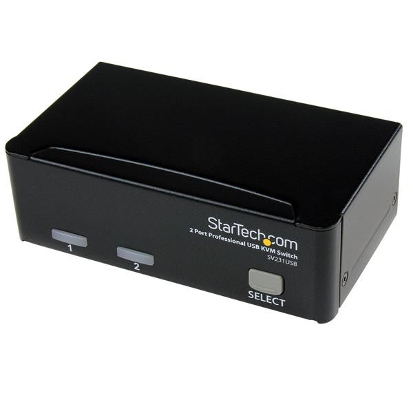 StarTech 2-poort Professionele USB KVM-Switch met Bekabeling