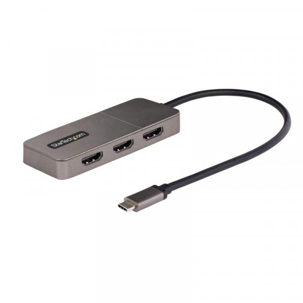 StarTech 3 poorts USB-C MST Hub - HDMI 4K 60Hz - 0,3 meter Kabel