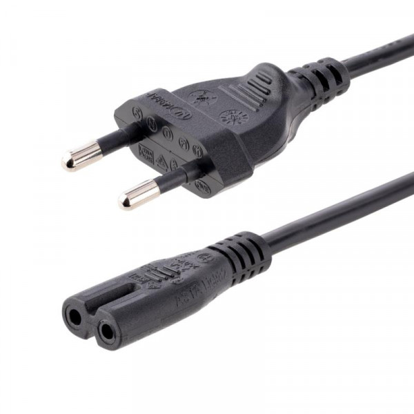 StarTech 3 meter Laptop Stroomkabel - EU Plug naar C7 - 18AWG