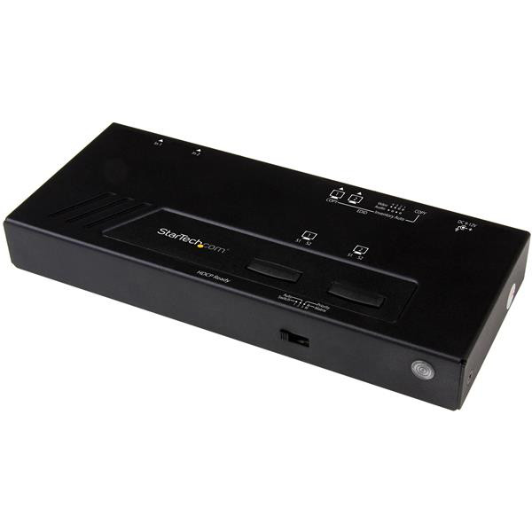 StarTech 2x2 HDMI Matrix switch - 4K met snelschakeling en auto-sensing