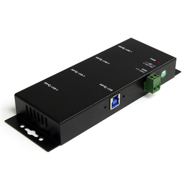 StarTech 4-poorts industriële USB 3.0 Hub - monteerbaar