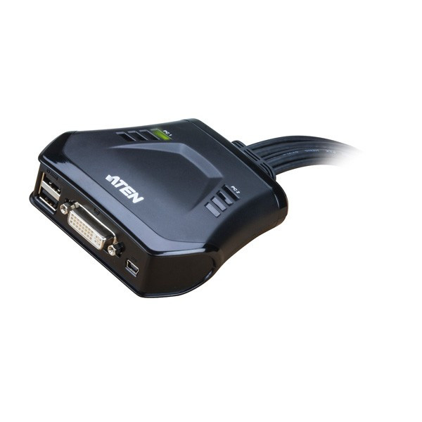 Aten CS22D 2-Poorts DVI+USB KVM Switch
