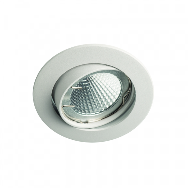 Inbouwspot Armatuur Aluminium - Kantelbaar - Mat Wit