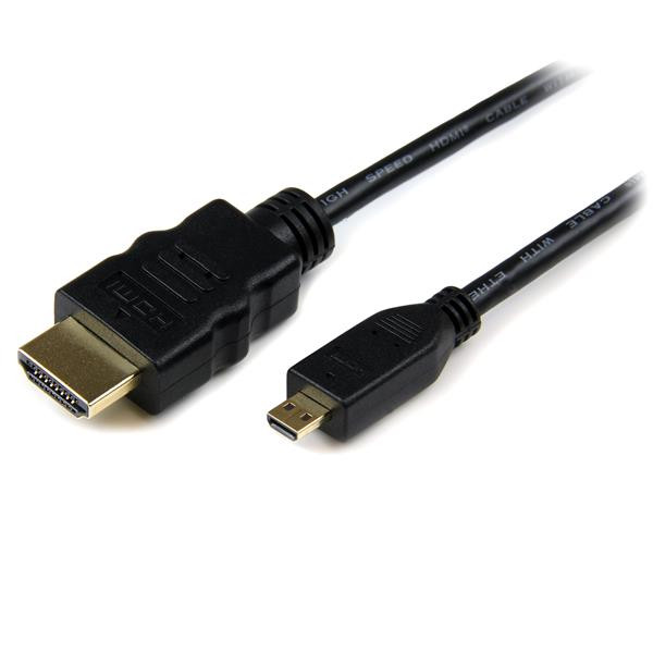 StarTech 3m High Speed HDMI Kabel met Ethernet - HDMI naar HDMI Micro - M/M