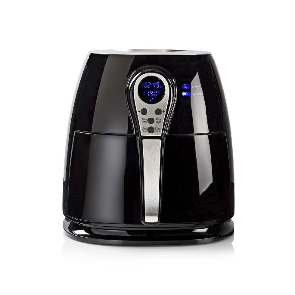Airfryer 3 Liter met 60 minuten Timer en digitale bediening Zwart