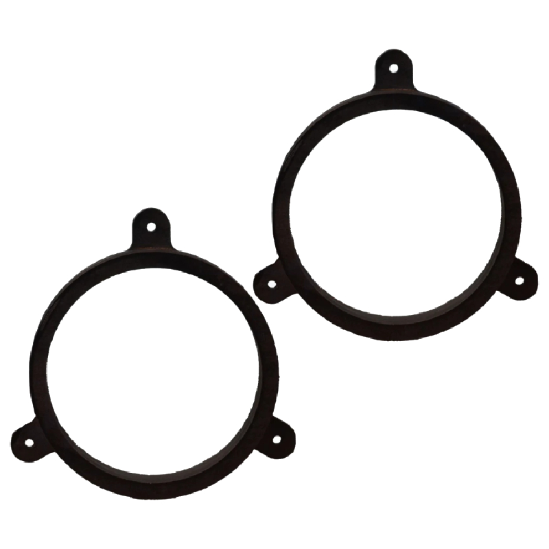 MDF 165mm Luidsprekerhouders - Volvo S40, V50 (2007-2012), S80, V70 en XC70 (2007-2016) - Voordeuren