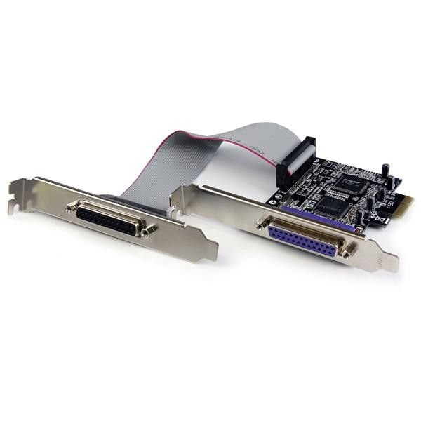 StarTech 2-poort PCI Express / PCI-E Parallelle Adapter Kaart – IEEE 1284 met Low Profile Bracket