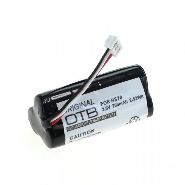 Accu voor Wella Xpert HS70 - 3,6V - 700mAh - Zwart