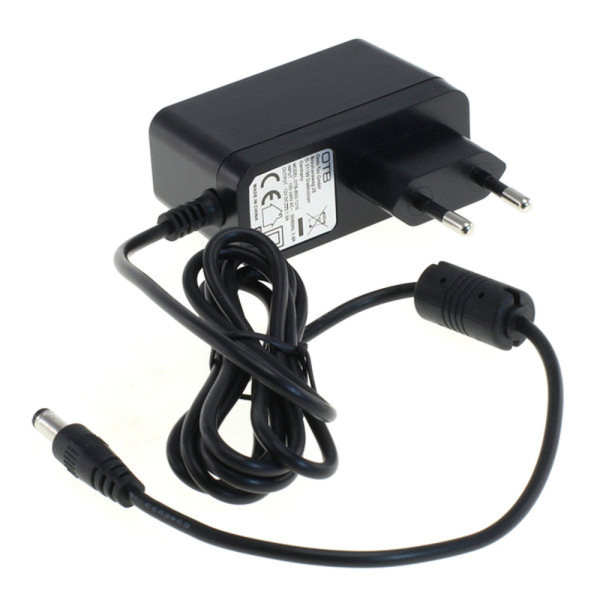 Voedingsadapter voor AVM FRITZ!Box - 5,5 x 2,5mm - 12V - 1,5A - 18W - Zwart