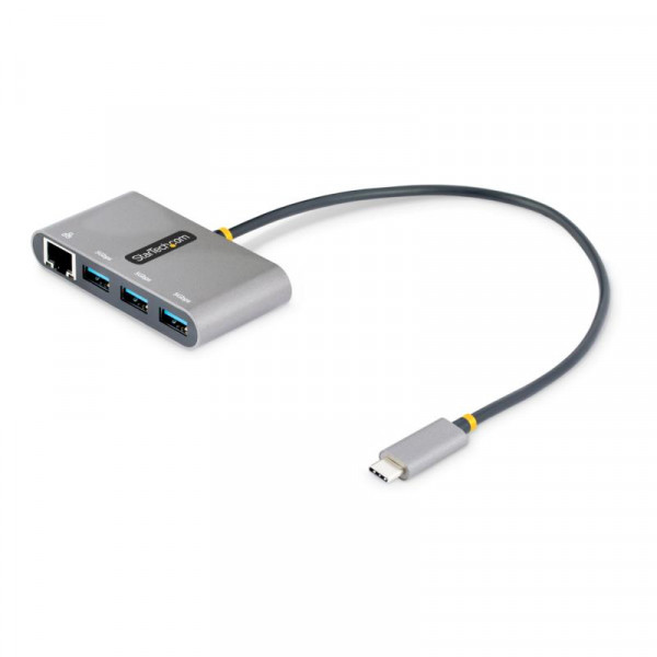 StarTech 3 poorts USB-C Hub met Ethernet - 3x USB-A 3.0 5Gbps