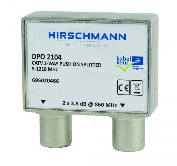 Hirschmann DPO2104 IEC TV Splitter