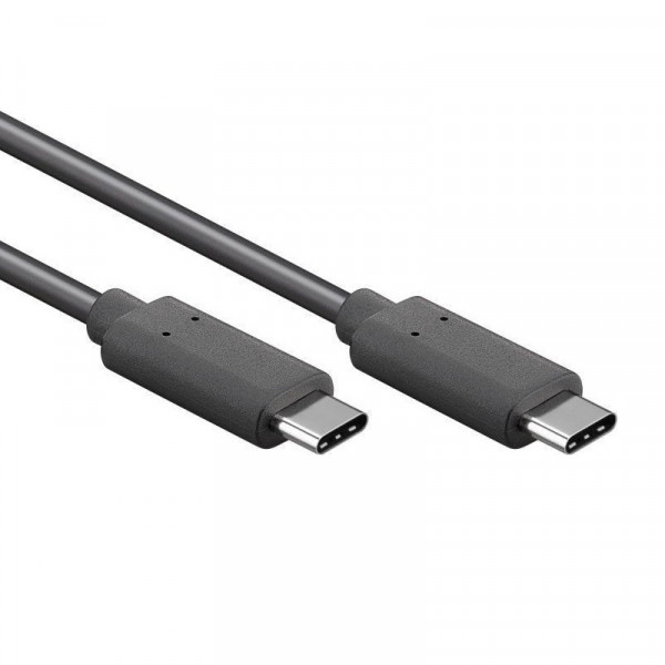 USB-C Kabel - 3.2 Gen 2 - 1 meter - Zwart